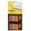Post-it Index Flags - Dual Pack 25mm - Orange (50
