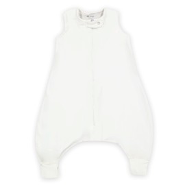 Saquito para Dormir de Bebé | Tela Super Suave Sensación Algodón | Lavable a Máquina | 95% Poliéster 5% Elastano | Ideal Ropa para Bebés | Saco Cómodo y Seguro | Talle M - Blanco | RESET LOUNGWEAR