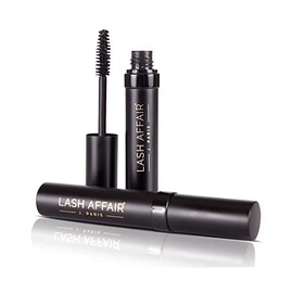 Lash Affair Eyelash Mascara Eyelash Extensions Safe, Black Liquid Lash Extensions Bottom Lash Mascara for False Lashes, Highly Pigmented, Long Lasting, Non-Flakey, Cruelty-Free, 4-Month Supply