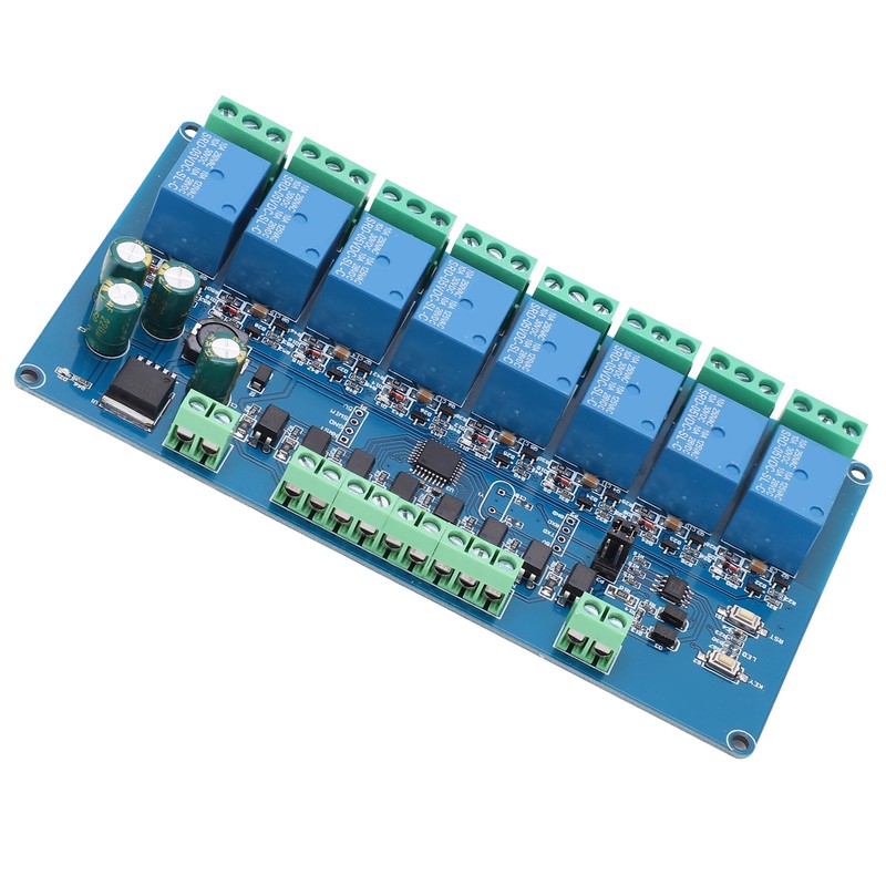 Relay Module 8 Channel Optocoupler Input Signal Detection Electronic Component