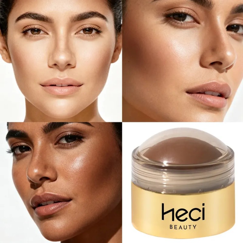 Bálsamo Contorno Iluminador Hidratante Textura Cremosa 9g Tono Del Maquillaje