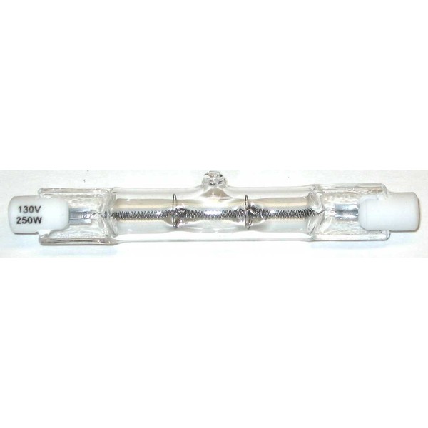 Higuchi J 1019 - 250 Watt Double Ended J-Type Halogen Light Bulb, 78mm, 120-130 Volts
