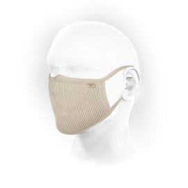 Naroo Mask F.U+ Washable and Reusable High Performance Filter Mask (Beige, Large)
