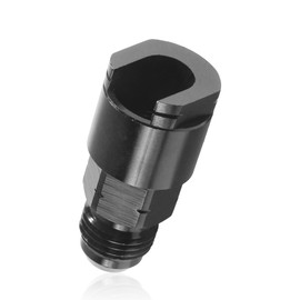 iolory Fuel Line Fittings,Fuel Line Adapter,Aluminum Quick-Disconnect Fitting,Automotive Accessories Quick Connect Disconnect Fuel Rail Adapter (8an to 3/8)