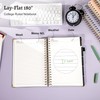 Yoment Leather Spiral Notebooks for Work 5 Subject Notebook College