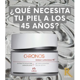 Chronos Gel-Crema Antiseñales Nocturno, Firmeza y Luminosidad
