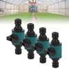 CHICIRIS Hose Quick Coupling with Shut-off Valve Set Male and
