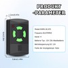 Replacement for Hörmann Handheld Transmitter hsm4 437230, Remote Control Self-Learning
