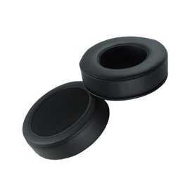 PTILSERY 90mm Lambskin Leather Replacement Memory Foam Earpads for Headphones