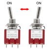 Heschen Miniature Toggle Switch, MTS-402, ON/ON, 4PDT 12 Pins, 2A