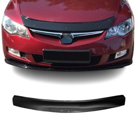 OMAC Front Bug Shield Hood Deflector Guard for Honda Civic 2006-2011 Sedan Smoke