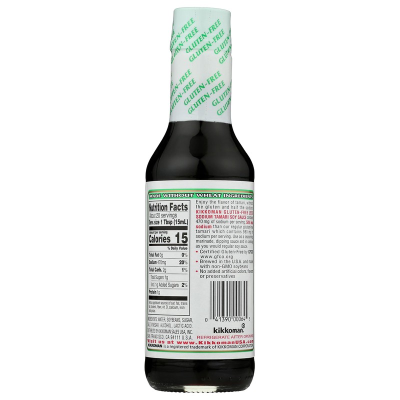 Kikkoman Sauce Tamari Gluten Free, 10 oz