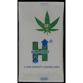 Humi-Smart 58% RH 2-Way Humidity Control Packet – 8 Gram 10 Pack