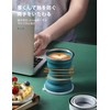 happykau Folding Cup with Lid, 11.8 fl oz (320 ml),