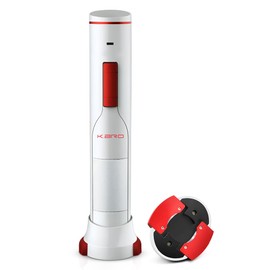 Rechargeable Electric Wine Opener | Electric Corkscrew Wine Bottle Opener With Foil Cutter | Gift for Wine Lovers (white)