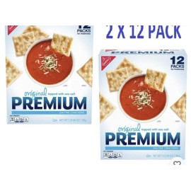 Nabisco Premium Original Saltine Crackers (2 X 12 pk.)