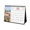 Finocam - Desk calendar for writing 2025 month to view