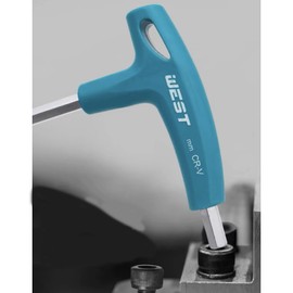 LIANRISES 5mm Allen Key T Bar Key T-Handle Hex Keys CR-V Heavy Metric Hex Wrench Allen Keys