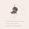 SCAMPER & CO Dachshund Pendant Necklace for Women and Girls
