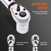 VEVOR Torque Wrench, 1/2-inch Drive Click Torque Wrench 25-250ft.lb/34-340n.m, Dual-Direction