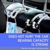 Downhill 2 PCS Car Seat Headrest Hooks, Cute Pearl Headrest