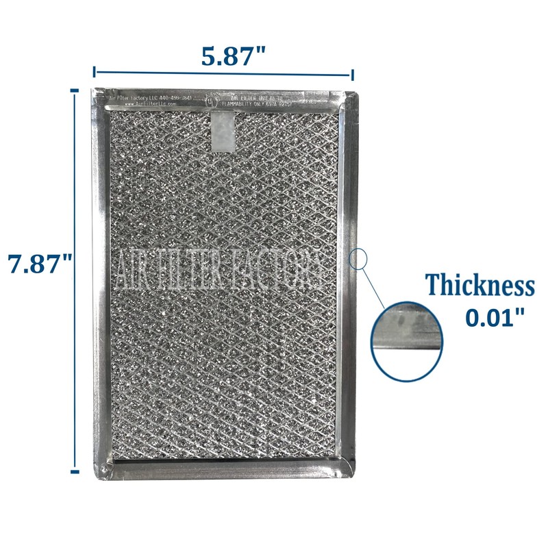 Air Filter Factory Grease Filter PFILB002MRFO Replacement For Sharp Microwave
