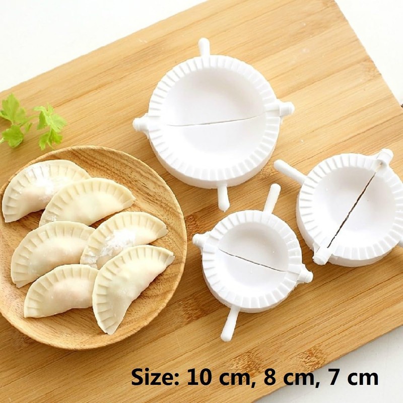 Dumpling Maker, Wonton Shape, Dumpling Maker, 3 Pieces, 10 cm,