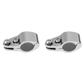 Bimini Top Jaw Slid Set, 2 PCS Stainless Steel Marine Jaw Slide Clamp Heavy Dudy Bimini Top Clamp Marine Hardware Fitting for 1 Inch Tube with Set Screws