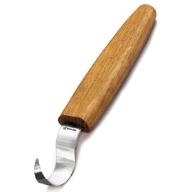 BeaverCraft Spoon Carving Hook Knife SK1 - Spoon Carving Tools Right-Handed - Crooked Whittling Knife for Spoons Kuksa Bowls and Cups, Whittling Tools for Beginners and Professional Carvers