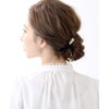 Vingtaine H7324-G- Mini Pearl Comb, Comb, Wedding Party, Second Party,