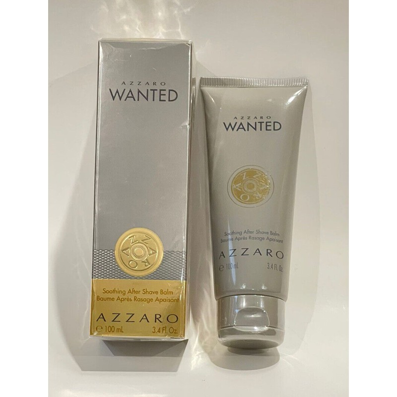 Azzaro Wanted After Shave Balm 3.4oz New In Box