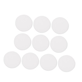 FRCOLOR 10pcs Reusable Makeup Pads Soft Cotton Rounds for Facial Cleansing and Makeup Removal Portable Washable Assortment for All Skin Travel Friendly Design