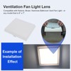Laofudech AP5609551 Bathroom Vent Light Lens Cover Compatible with Nutone