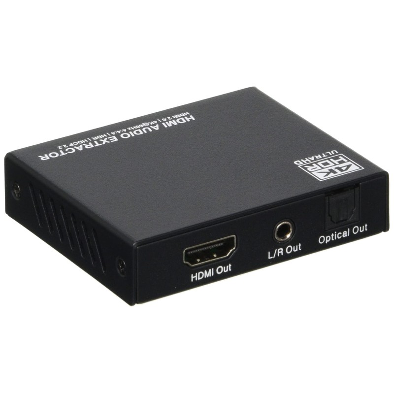 TEC THDTOA-4K60CW HDMI Audio Separator, 4K60Hz, HDR Input/Output