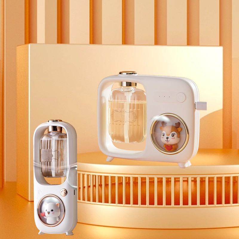Automatic Cartoon Aromatherapy Diffuser Aroma Diffuser Machine Household Night Light