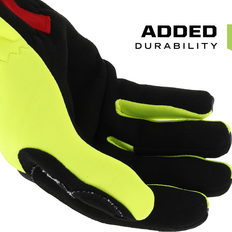 Mechanix Wear FastFit® E5 Gloves (Small, Black/Fluorescent Yellow)