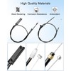 2Pcs Hood Latch Release Cable Fit for Mini Cooper 2007