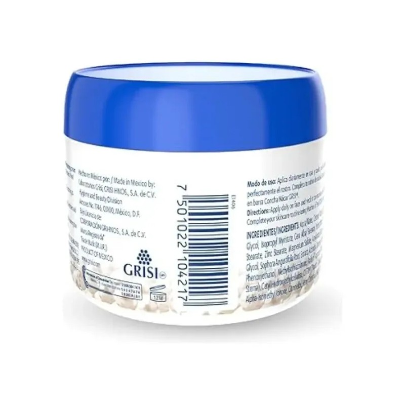 Crema Aclara Hidrata Concha Nácar Día Noche 110 Grisi