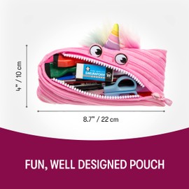 Zipit Monster Pencil Case Pink