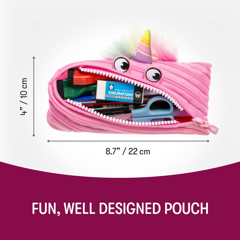 Zipit Monster Pencil Case Pink