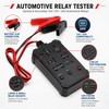 12V/24V Universal Automotive Relay Tester – 5-Position Relay Checker with