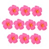 Garneck 10 Pieces Artificial Hibiscus Flower Table Confetti Aloha Decorations