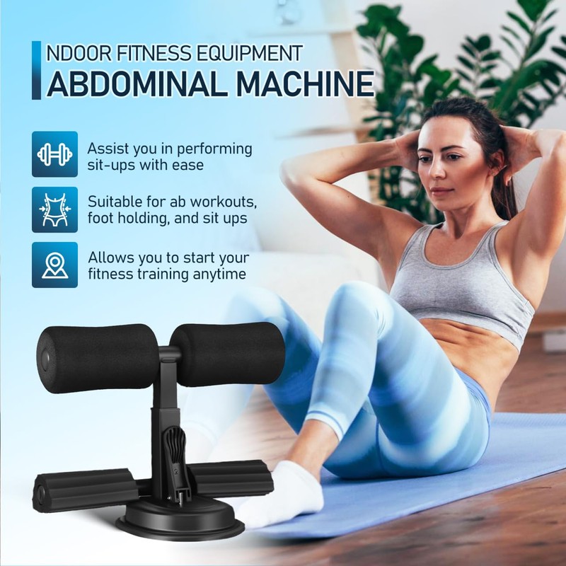 FOYTOKI Adjustable Sit Up Bar for Abs Fitness Auxiliary Equipment