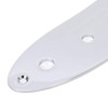 Jazz Bass Control Plate Steel Material with 4 Hole Blank