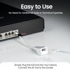 rhinocables RJ11 to BT Socket Adapter - Phone to Ethernet