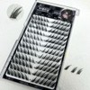 12 Columns Fox False Eyelashes Single Cluster Eyelash Extensions Segment