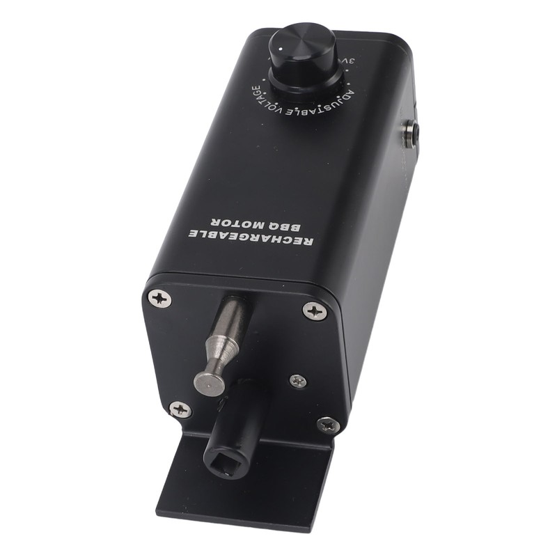 Rotisserie Motor Aluminum Alloy 10W 3 to 12V Adjustable Rechargeable