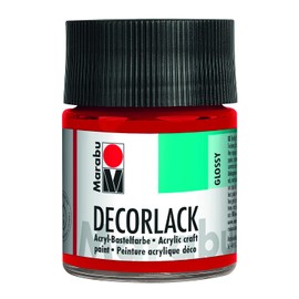 MarabuDecorlack Acryl : water based acrylic craft paint 50ml jar GERANIUM