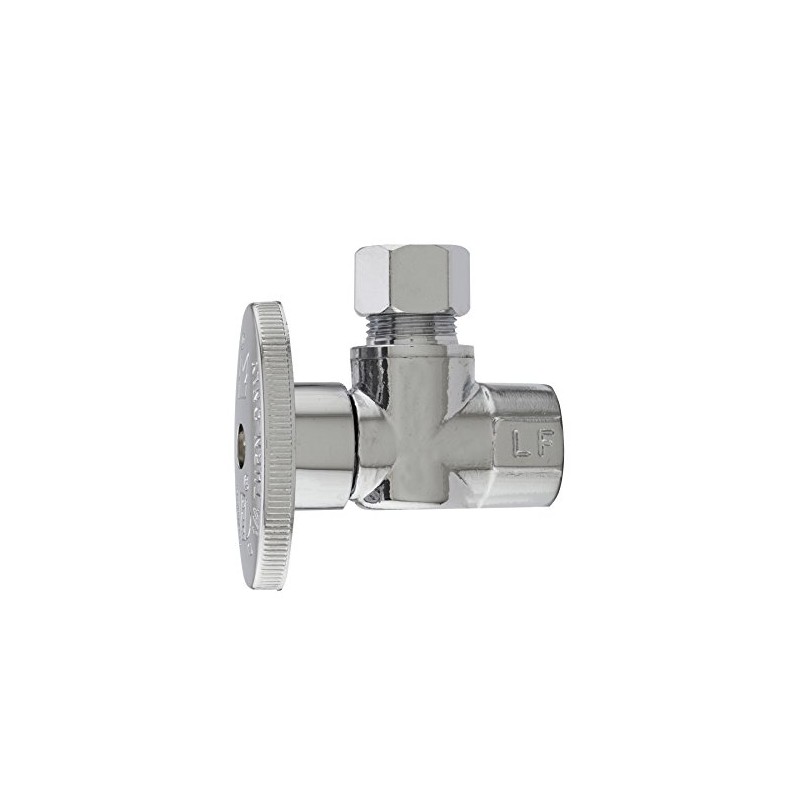Plumb Pak PP20050LF 1/4 Turn Angle Shut-Off Valve, 3/8 X