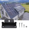 Nicear 8PCS Solar Panel Bracket with Nuts and Screws for